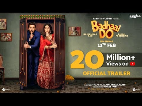 Rajkummar Rao And Bhumi Pednekar Have An Atrangi Wedding In ‘Badhaai Do’ Trailer