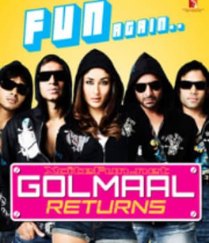 Golmaal Returns (2008) movie poster