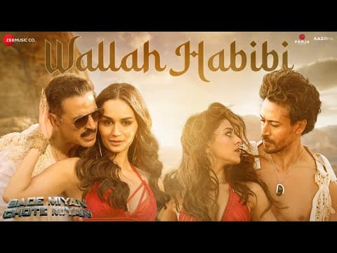 Bade Miyan Chote Miyan Drops Third Dance Anthem Wallah Habibi With Akshay Kumar, Tiger Shroff, Manushi Chhillar And Alaya F