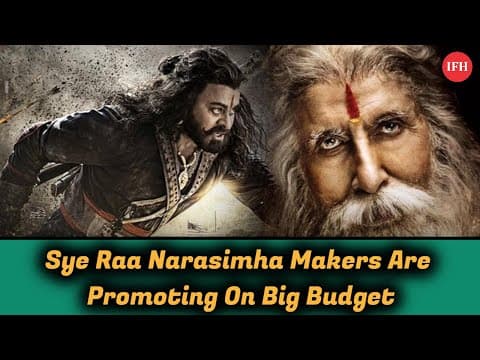 Sye Raa Narasimha Makers Are Promoting On Big Budget