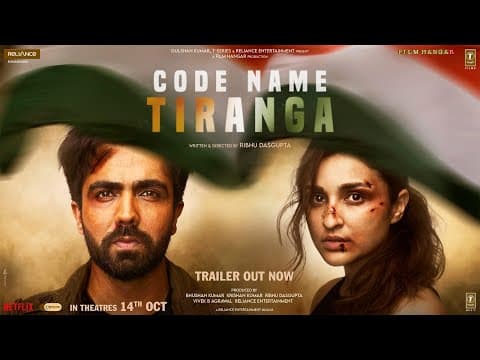 Parineeti Chopra, Harrdy Sandhu's 'Code Name Tiranga' Trailer Out!