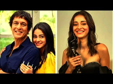 REACTION | Chunky Pandey On Ananya's Filmfare Award | IFH