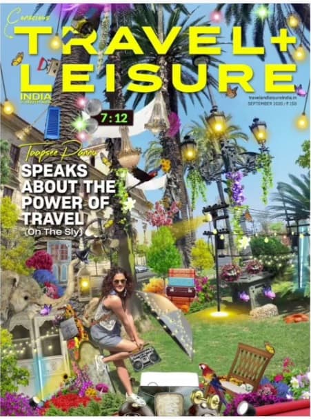 Travel and leisure india Magazine Cover Sept 2020