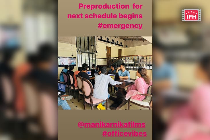 Kangana Ranaut And Team Begin Pre-Production For The Next Schedule Of Emergency