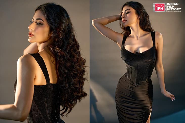 Mouni Roy Sets Instagram On Fire In Her Beautiful Black Corset Dress