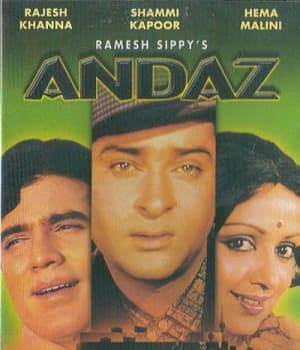 Andaz (1971) movie poster