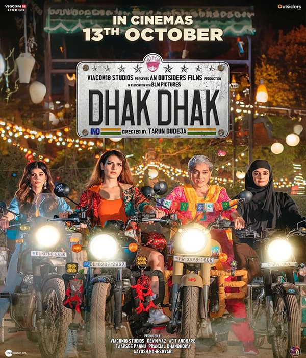 Dhak Dhak (2023) movie poster