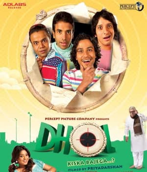 Dhol (2007) movie poster