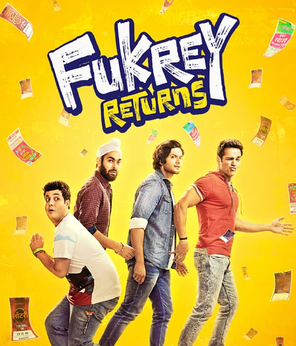 Fukrey Returns (2017) movie poster