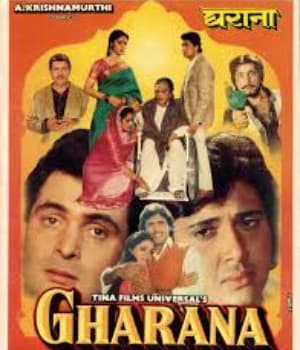Gharana (1989) movie poster
