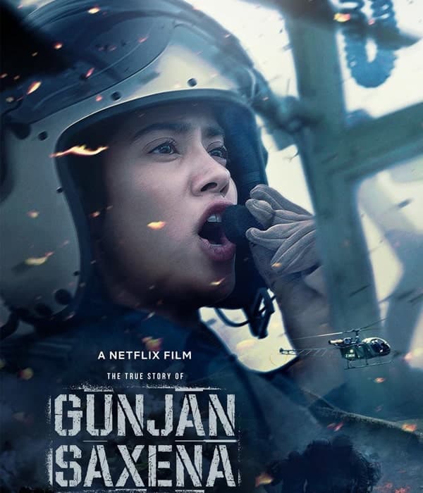 Gunjan Saxena The Kargil Girl (2020) movie poster