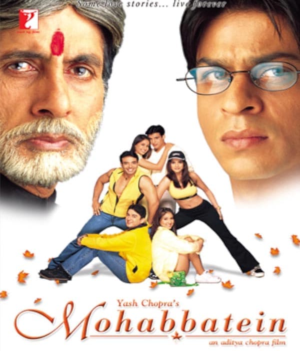 Mohabbatein (2000) movie poster