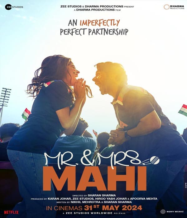 Mr And Mrs Mahi (2024) movie poster