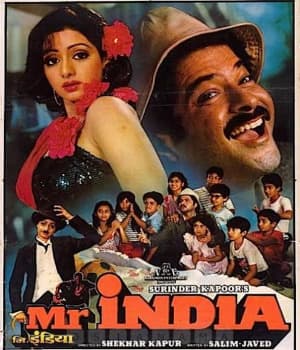 Mr India (1987) movie poster