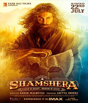 Shamshera (2022) movie poster