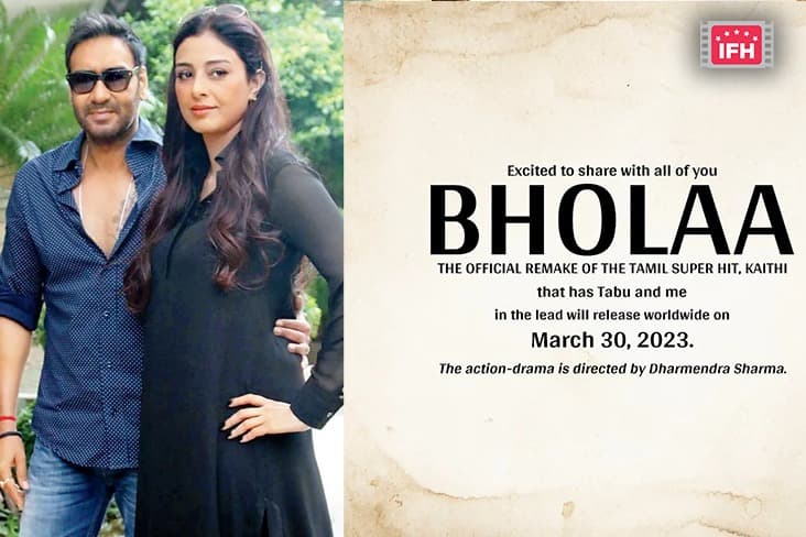 Ajay Devgn, Tabu Starrer Action Drama ‘Bholaa’ To Release In March 2023