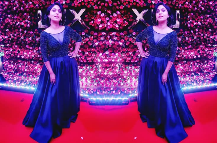 Mrunmayee Deshpande’s elegant red carpet look steals the show