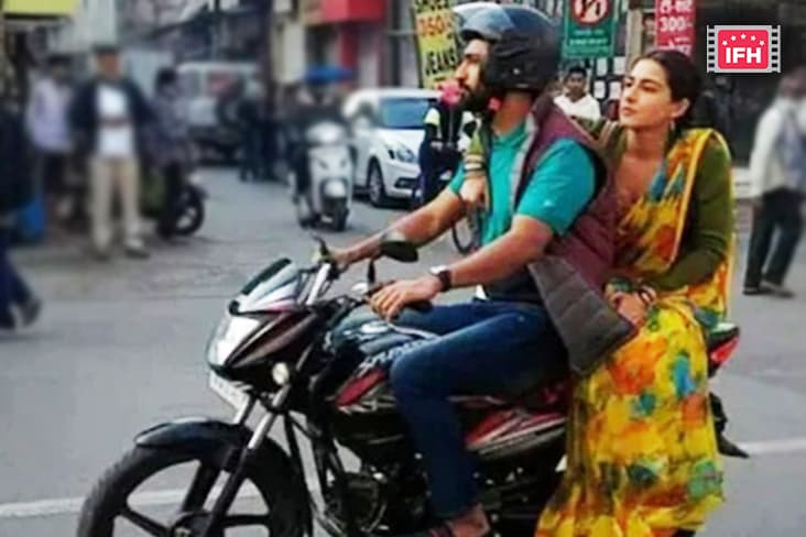 Vicky Kaushal And Sara Ali Khan’s BTS Pictures From Indore Leaked