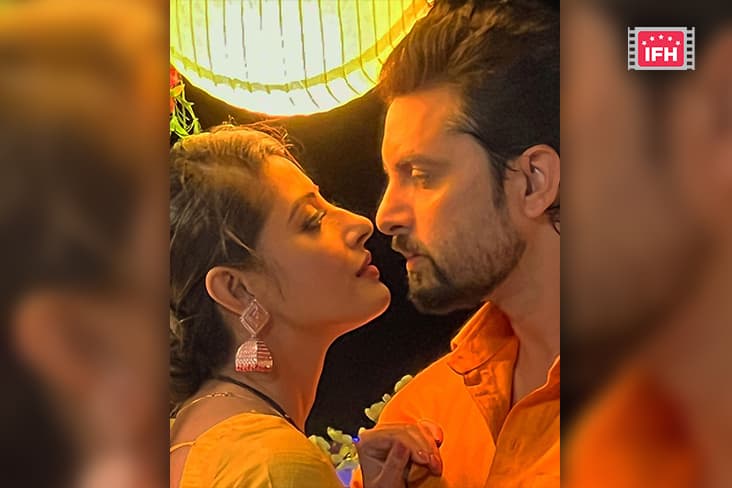 'Yeh Bandhan Hai Pyaar Ka' Movie Actor Vikrant Singh Shared A Romantic Picture With Co-Star Sanchita Banerjee