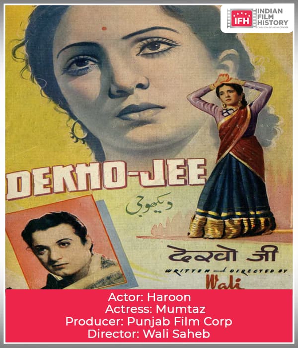 Dekhoji (1947) movie poster