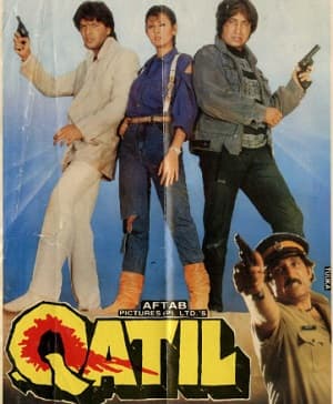 Qatil (1988) movie poster