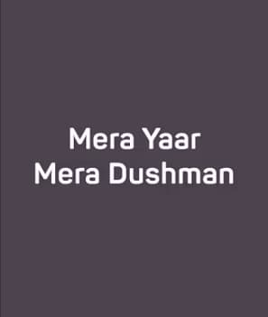 Mera Yaar Mera Dushman (1969) movie poster