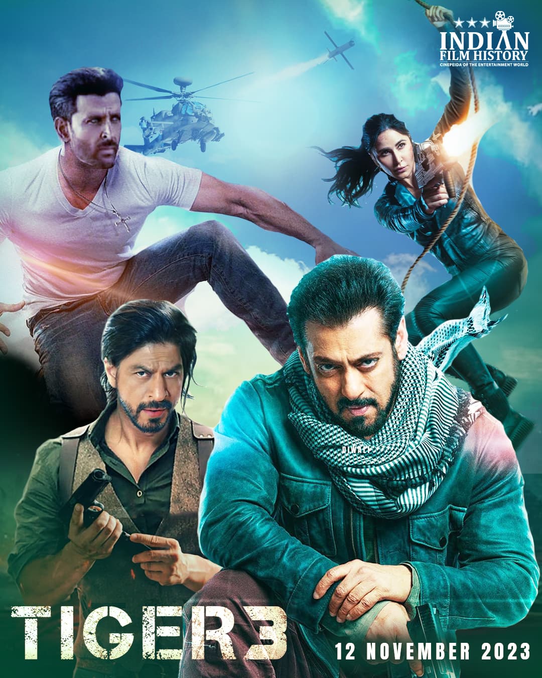 Tiger 3 (2023) movie poster