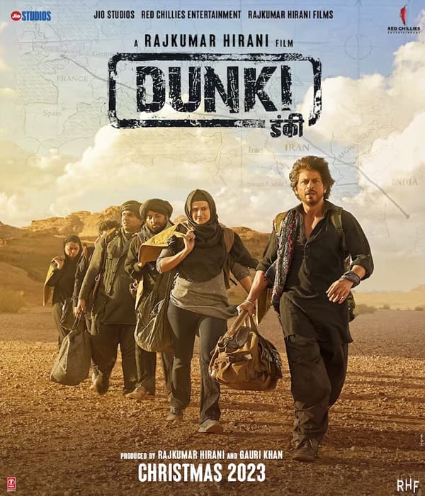 Dunki (2023) movie poster