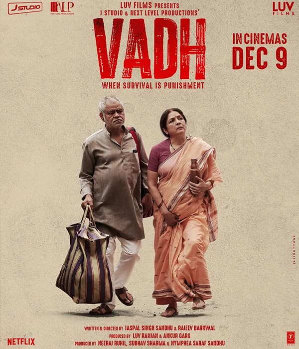 Vadh (2022) movie poster