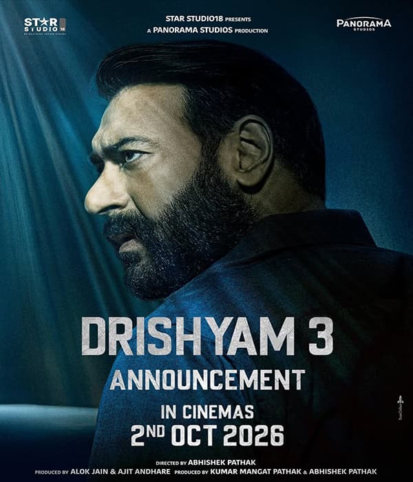 Drishyam 3 (2026) movie poster
