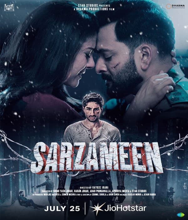 Sarzameen (2025) movie poster