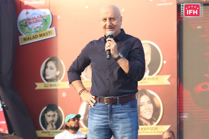 Anupam Kher, Sudesh Bhosale, Sukhwinder Singh, Javed Ali, Rashami Desai And Other Celebs Attended Malad Masti