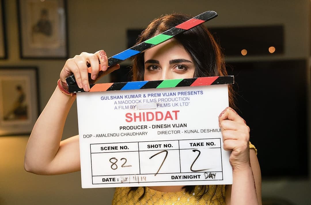 Shiddat shooting begins for Radhika Madan