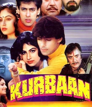 Kurbaan (1991) movie poster