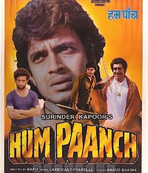 Hum Paanch (1981) movie poster
