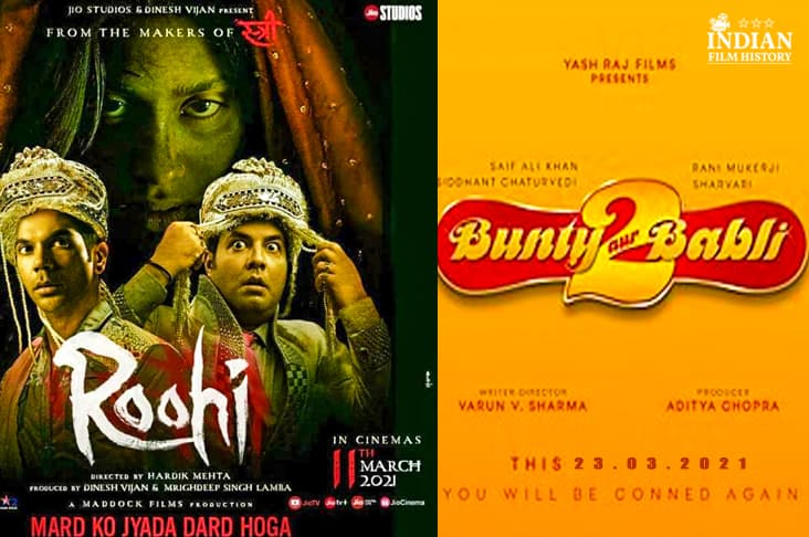 From Roohi To Bunty Aur Babli 2, Here Is The Spectacular List Of Movies Releasing In March-April 2021