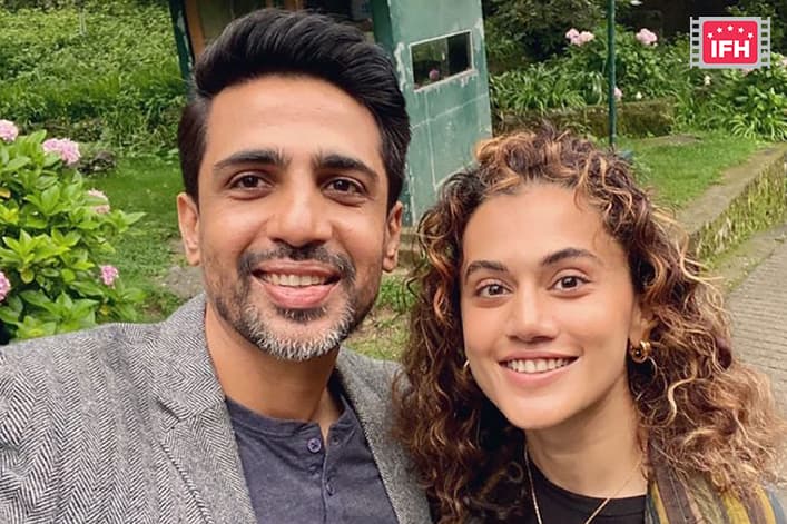 Taapsee Pannu Begins Shooting For Maiden Production Blurr With Gulshan Devaiah In Nainital