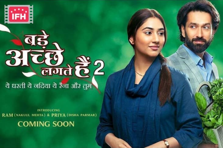 Check Out First Look Poster Of Disha Parmar And Nakuul Mehta Starrer Bade Achhe Lagte Hain 2