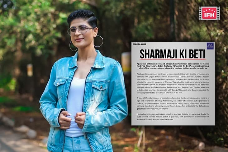 “This Film Has Seen Me Through Various States And Stages”, Tahira Kashyap On Her Debut Feature Film ‘Sharmaji Ki Beti’