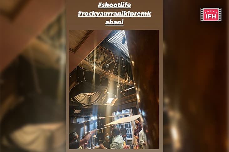 Karan Johar Shares A BTS Picture From A Busy Day On Sets Of ‘Rocky Aur Rani Ki Prem Kahani'