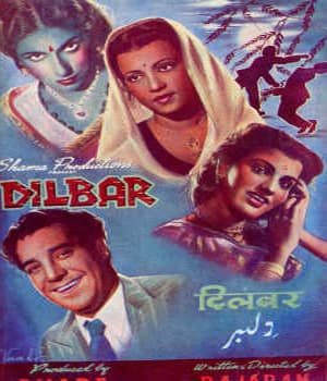 Dilbar (1951) movie poster