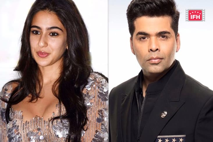 Sara Ali Khan To Collaborate On Two Films With Karan Johar, The Latter Confirms!