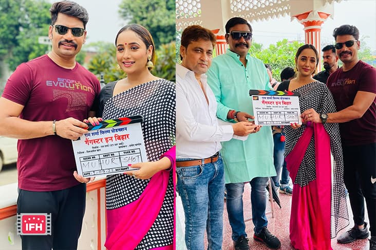 Pravesh Lal Yadav And Rani Chatterjee Starts Shooting For 'Gangster in Bihar' In Varanasi