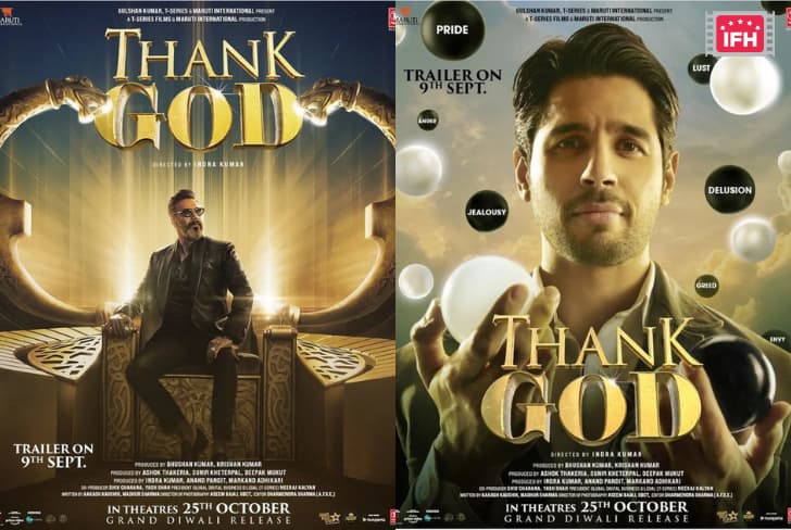 Ajay Devgn-Sidharth Malhotra-Rakul Preet Singh starrer starrer Thank God Trailer to be out on September 9