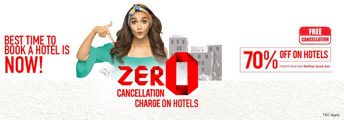 MakeMyTrip Zero Cancellations Tvc