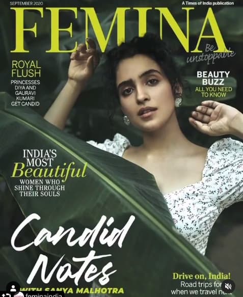 Femina India Magazine Cover Sept 2020