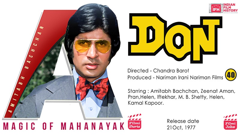 1978's Don : Tale Of Vijay And Don Staring Amitabh Bachchan In Dual Role