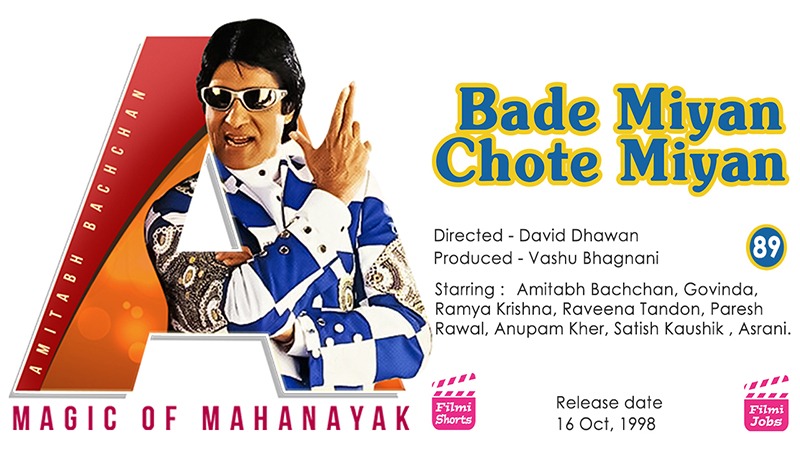 Bade Miyan Chote Miyan 1998 A Hilarious Roller Coaster Ride With Amitabh Bachchan And Govinda