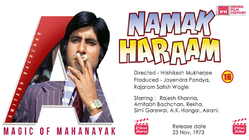 Namak Haraam Amitabh Bachchan's Tale Of Friendship, Loyalty, And Labor Issues