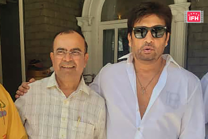 Dr. Yogesh Lakhani Attends A Sports Event In The City With Shekhar Suman